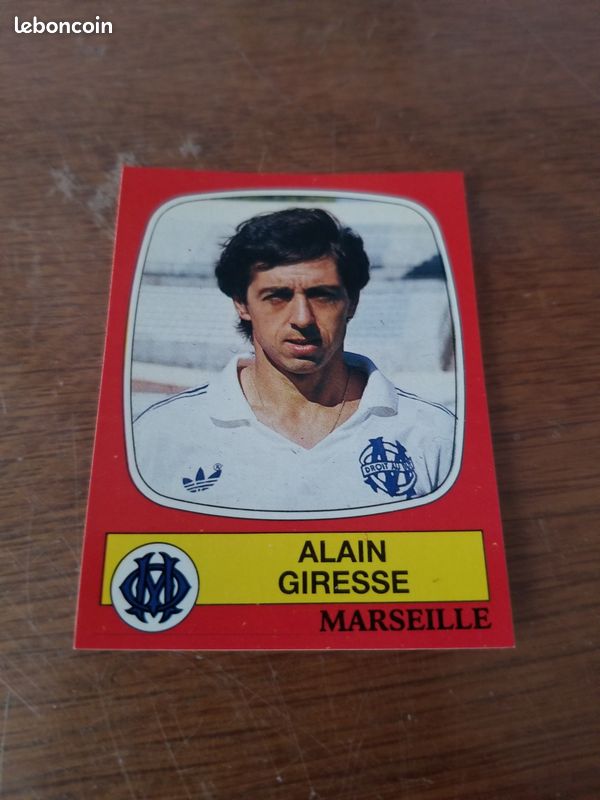 Vignette Panini Coupe Du Monde 1986 – Alain Giresse (France) – Récupération