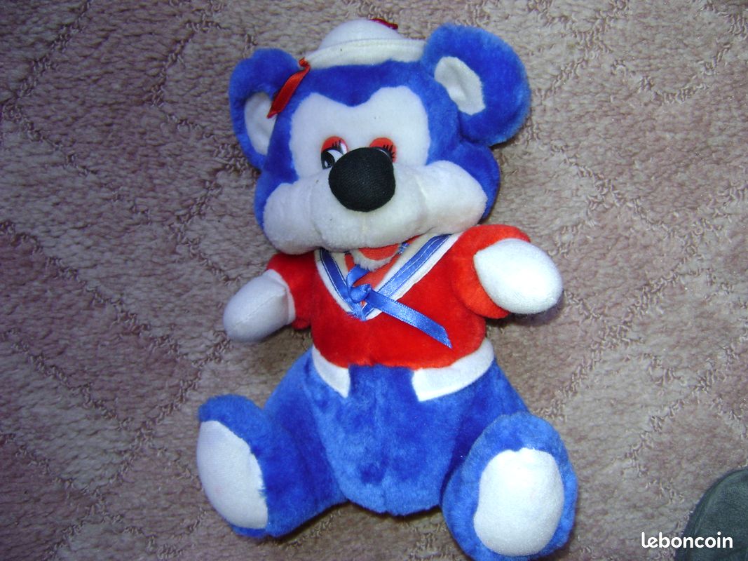 Lot de 3 peluches 25cm (ou à l'unité) (image 2)