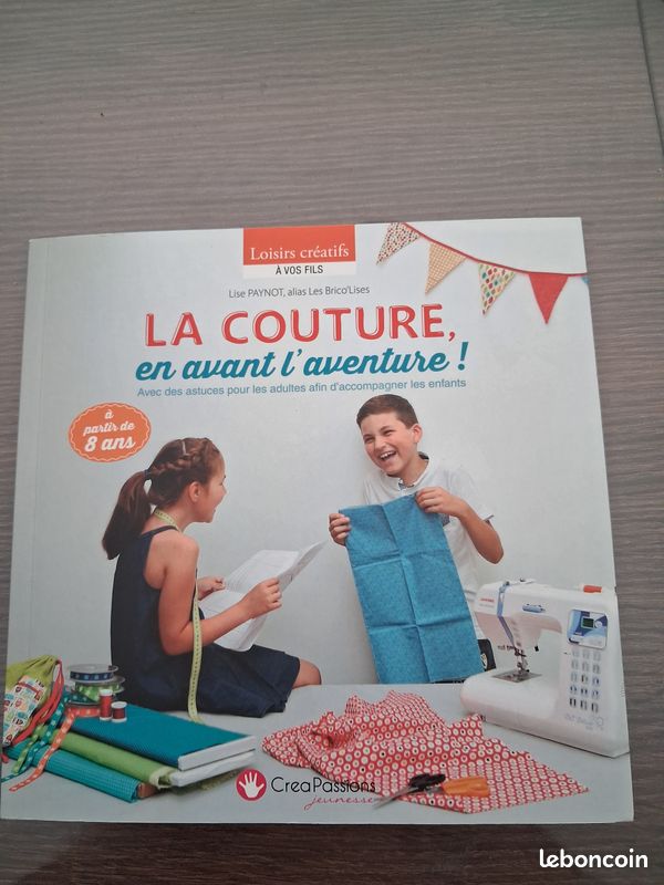 Livre La Couture en avant l'aventure FRAIS DE PORT 0.99 CE WD 5-6/09/2026 (image 1)
