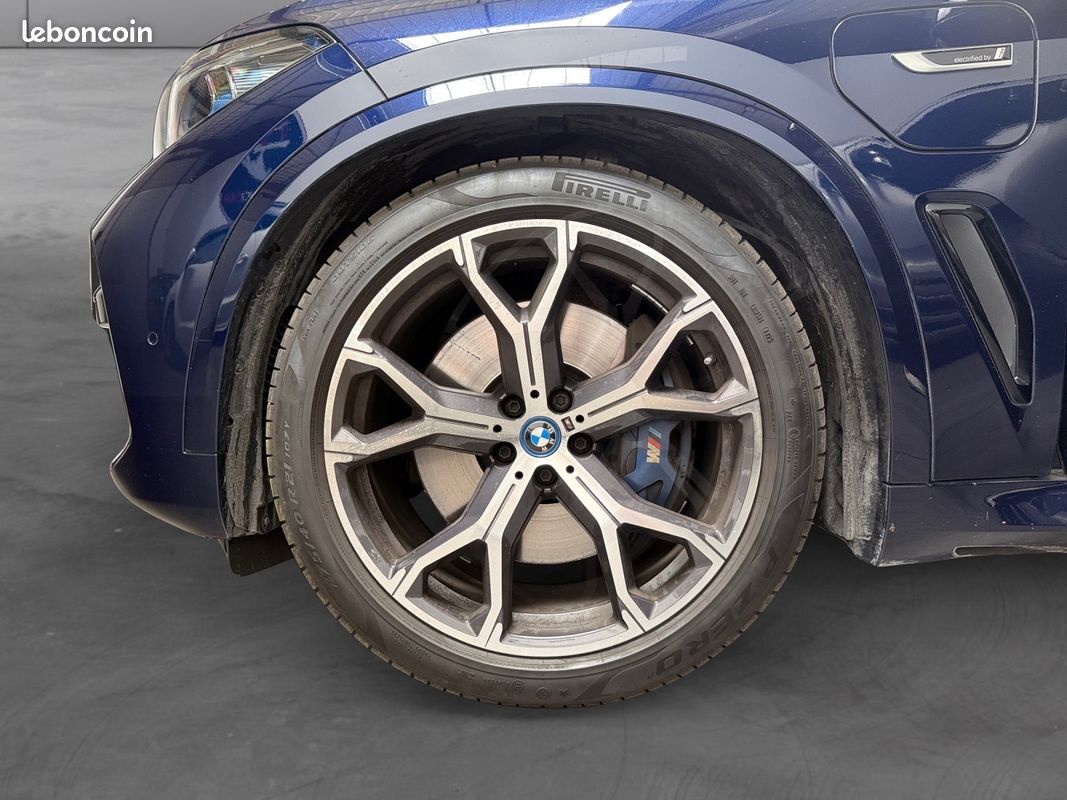 BMW X5 G05 45e xDrive 394 M Sport BVA8 Tanzanite Blue Harman Kardon Sièges M Sky Lounge Garantie 12 mois (image 16)