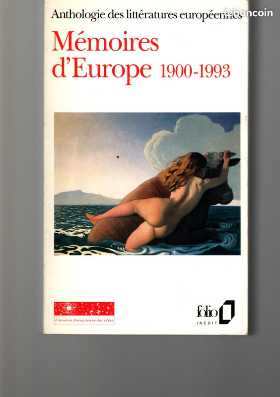 Anthologie Mémoires d'Europe Tomes 1, 2 et 3 (image 3)
