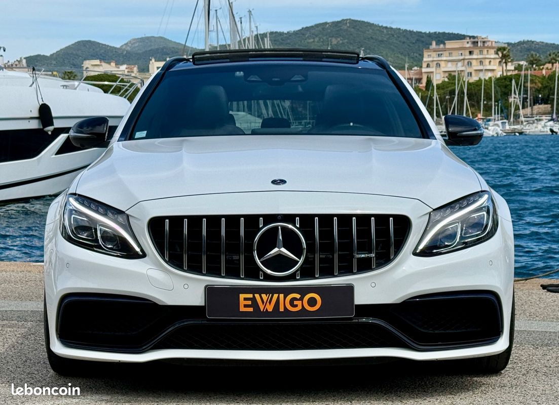 MERCEDES-BENZ CLASSE C C63 S AMG T 4.0 V8 BI-TURBO 510CH DCT + DE 20ke D'OPTIONS TO ECHAP SPORT CAM 360 FULL OPTIONS +++ (image 2)