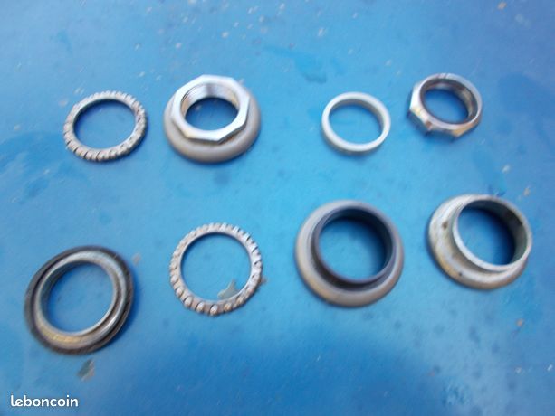 Jeu de direction SHIMANO 600 1 pouce fileté BSC anglais TBE