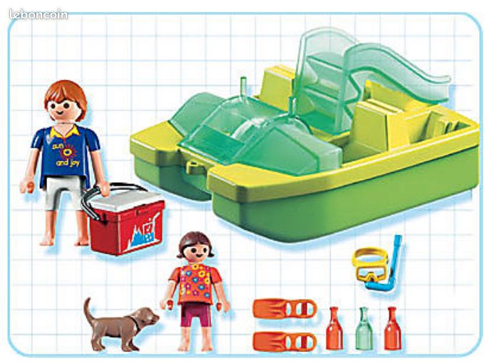 Playmobil maman/enfant/pédalo 3656 (image 2)