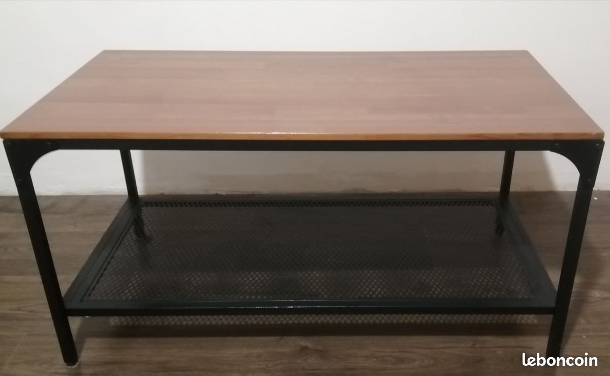 Banc tv style industriel (image 1)