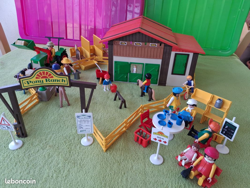 PLAYMOBIL LOT ÉQUESTRE cheval et chevaux EUR 33,04 - FR