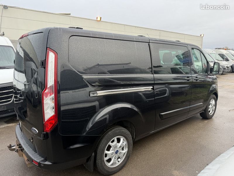 Ford TRANSIT CUSTOM FG 310 L2H1 2.2 TDCI 125CH LIMITED CABINE APPROFONDIE (image 4)