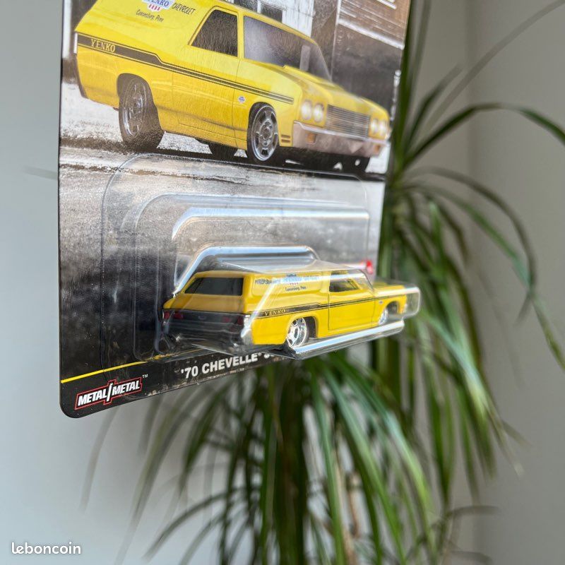 Modèle Réduit Hot Wheels Chevrolet Chevelle Coupe Rhielmans - Occasion (échelle Indéterminée)