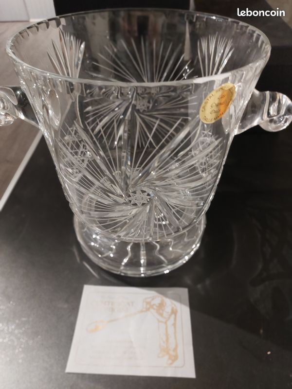 CRISTAL SEAU À CHAMPAGNE 4,5 LITRES - Groupe PLG