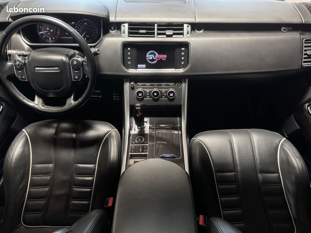 LAND ROVER RANGE ROVER SPORT V8 5.0 550 CH SVR / ORIGINE FRANCE / TOIT OUVRANT / MERIDIAN / CAMÉRA / SUIVI LAND ROVER COMPLEt (image 5)