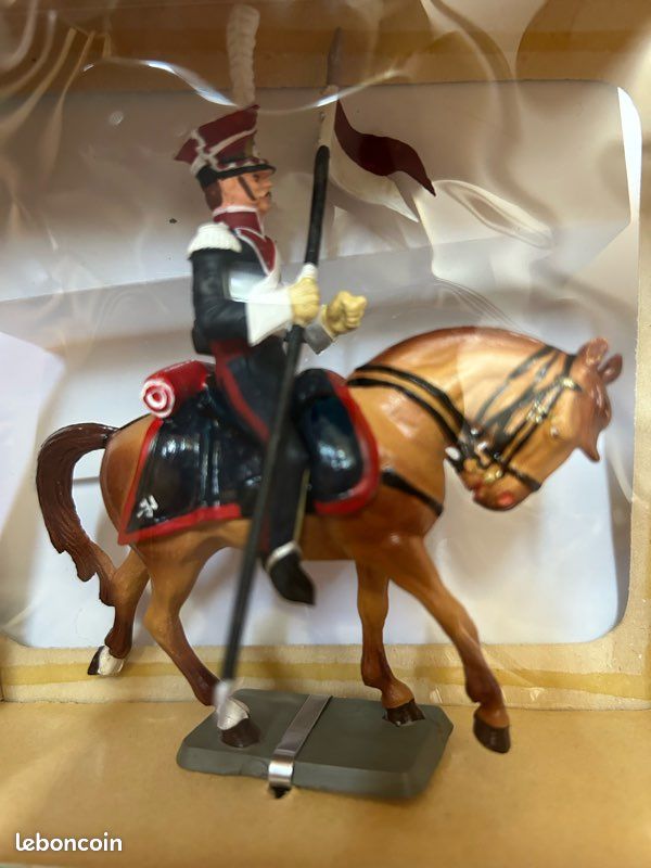 Figurine Starlux - Général Du 1er Empire à Cheval - 1:32 (60mm) - Français - Très Bel État