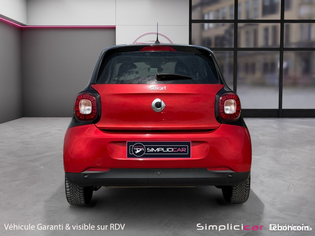 SMART FORFOUR 0.9 90 Prime 90Ch Bluetooth Toit panoramique Régulateur de Vitesse Garantie 12 mois (image 7)