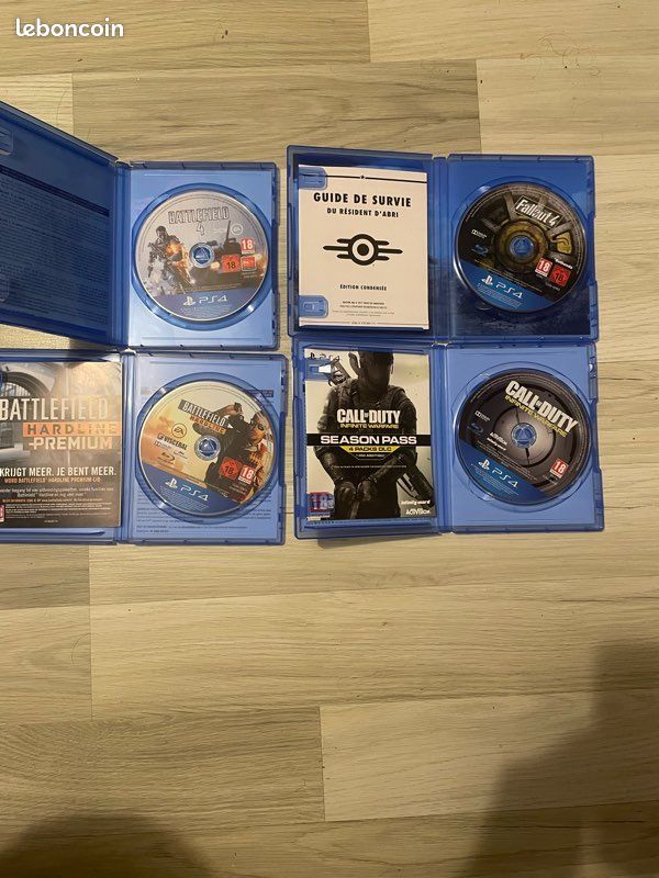 Lot de 4 jeux ps4 (image 3)