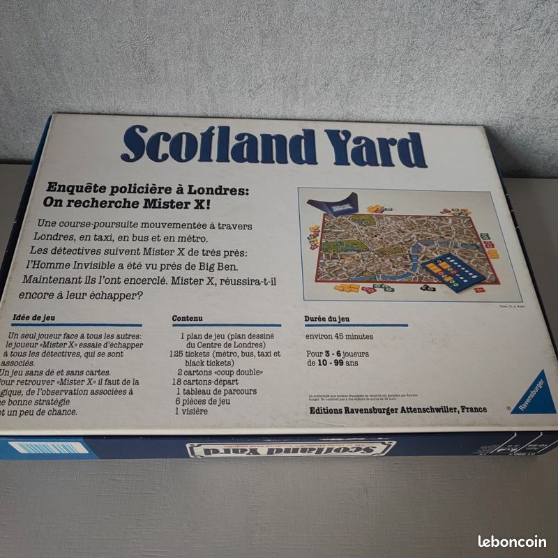 Jeux de société Scotland Yard (image 2)