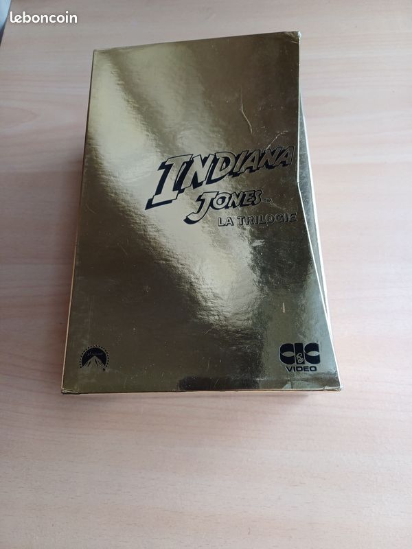 Coffret trilogie Indiana Jones VHS K7 vintage 📼 (image 4)