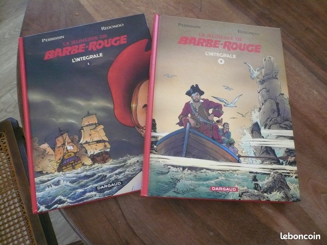 Bd la jeunesse de barbe-rouge lot 2 intégrales (image 1)