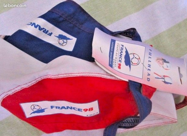 COLLECTION FULLHEAD coiffe, couvre chef de la Coupe du Monde FOOT 1998