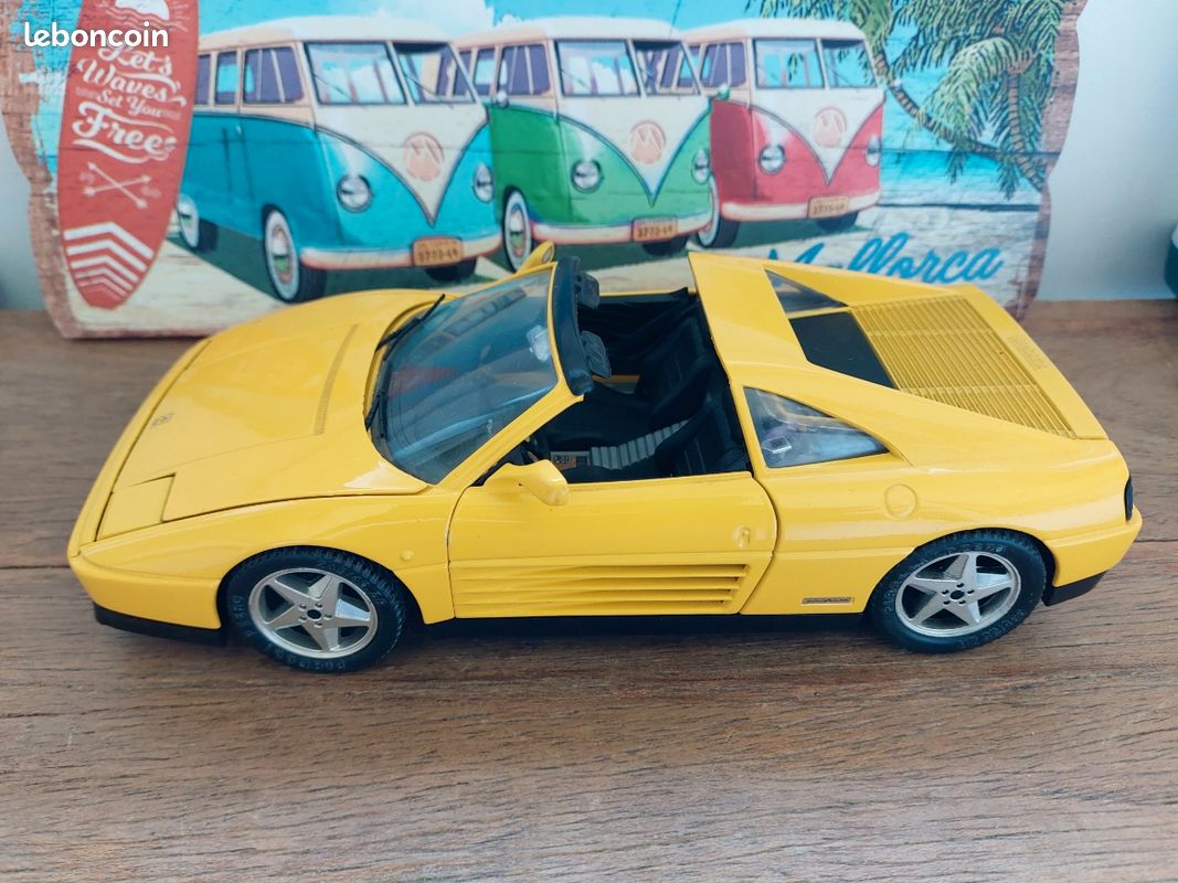 FERRARI 348 TS Jaune HERPA 1:43 of reference
