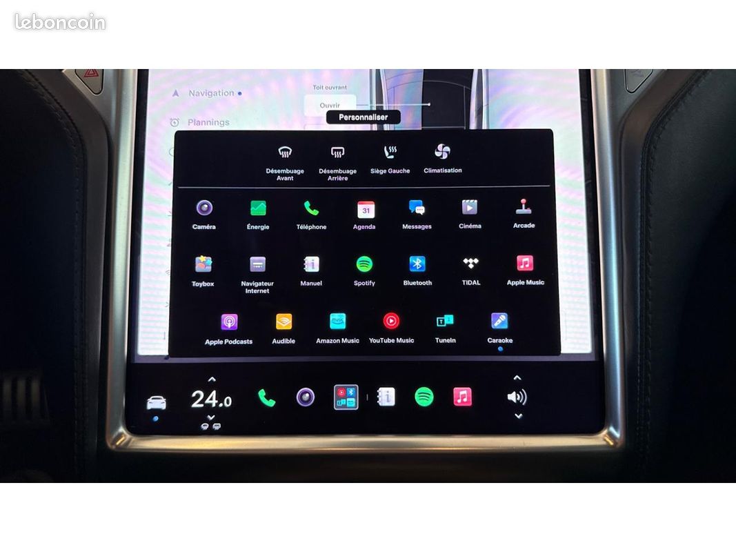 TESLA MODEL S 85D / 700 ch / SUPERCHARGE GRATUITE / TOIT OUVRANT / SOH 91% (image 20)
