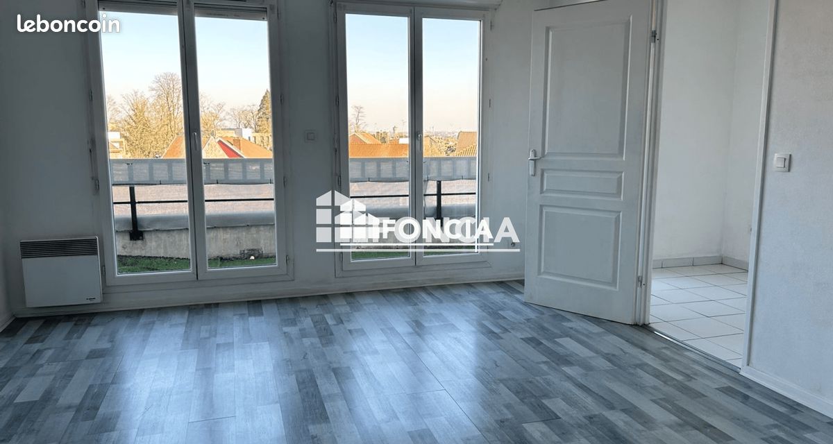 Appartement 2 pièces 44 m² · à Anzin · 44 m² · 505 €/mois
