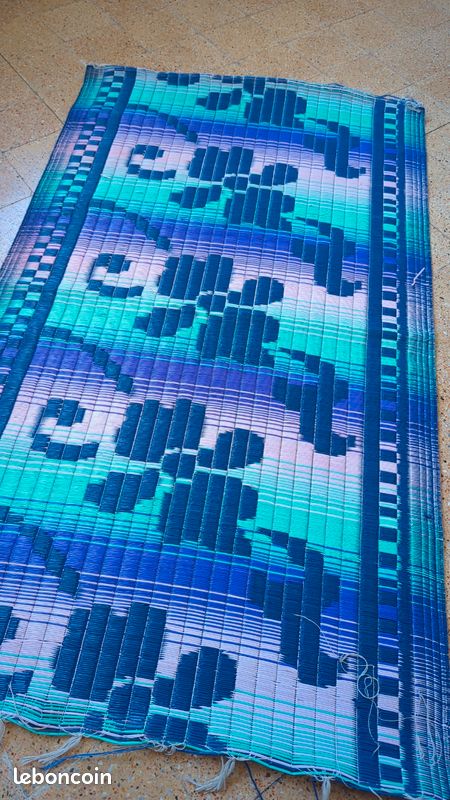 JR FARM Tapis tressé en jacinthe pour lapins et rongeurs