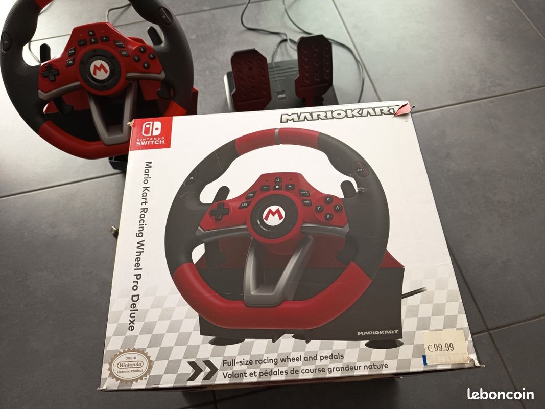 Volant Mario Kart Racing Wheel Pro Deluxe (image 2)
