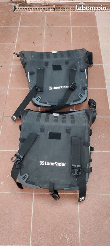 Valise moto Lone Rider 31L+38L - Équipement moto