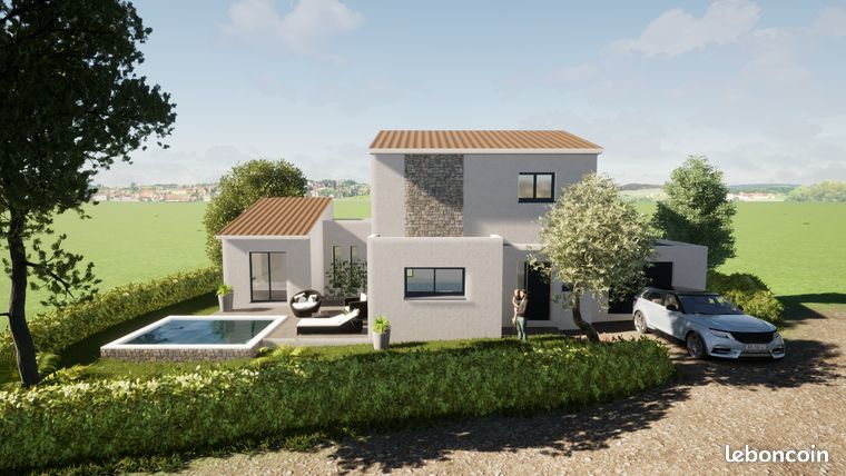 Terrain 420 m² Rochefort-du-Gard