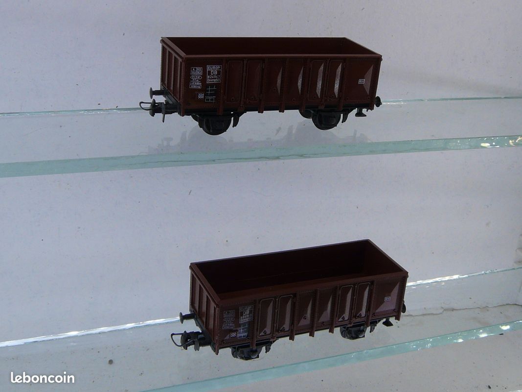Lot De 3 Wagons Roco Ho - BLS 46622 - Neuf En Boîte - Modélisme Ferroviaire