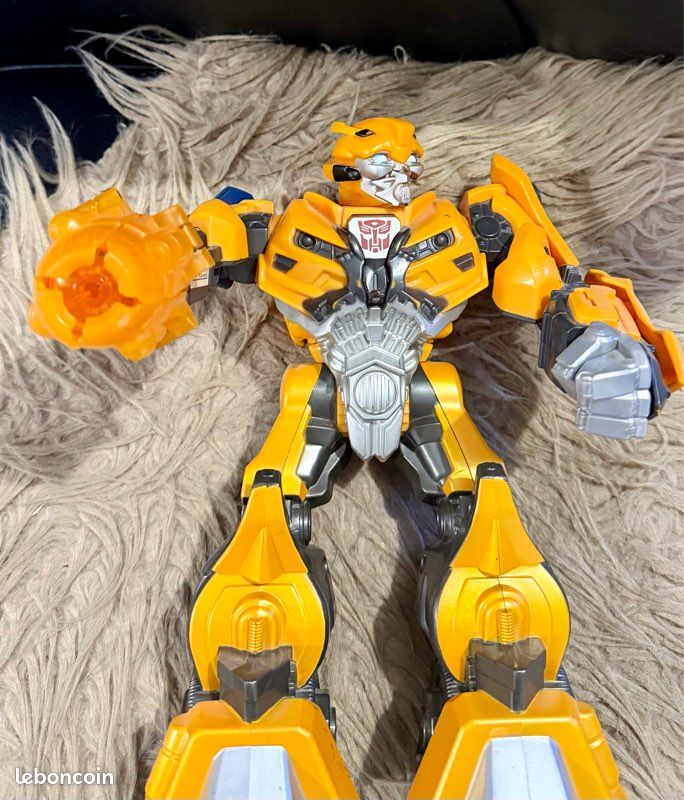 FIGURINE HASBRO TRANSFORMERS Movie Voyager Class Decepticon Boue Jaune