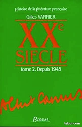 XXe siècle tome 2 Depuis 1945 (image 1)