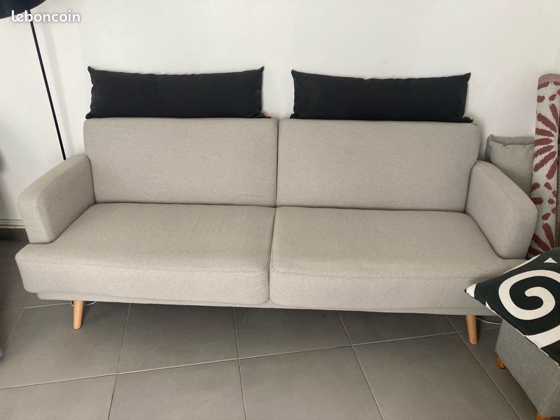 A vendre canapé convertible maison du monde , (image 7)