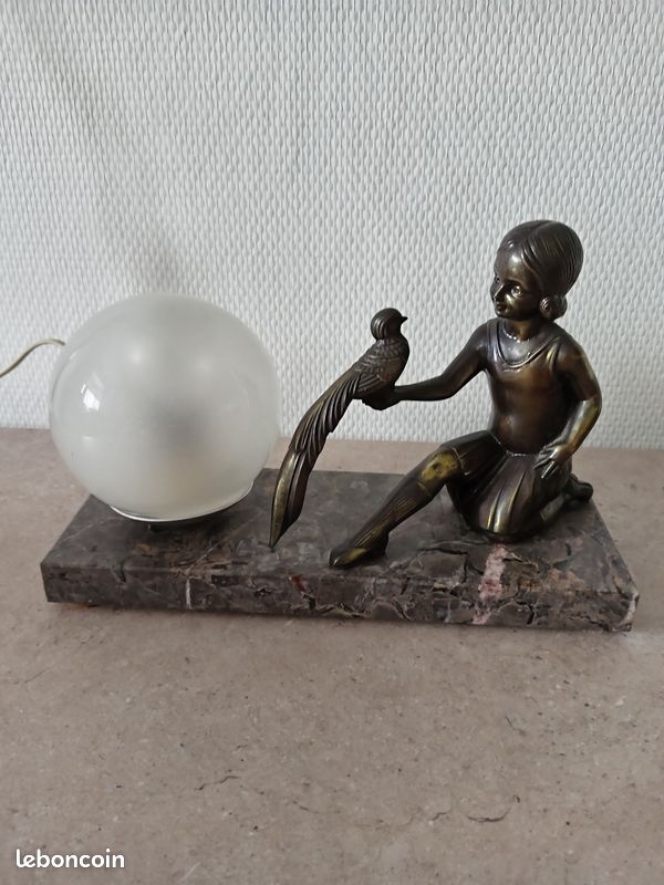 Lampe des années 50- 60 (image 1)