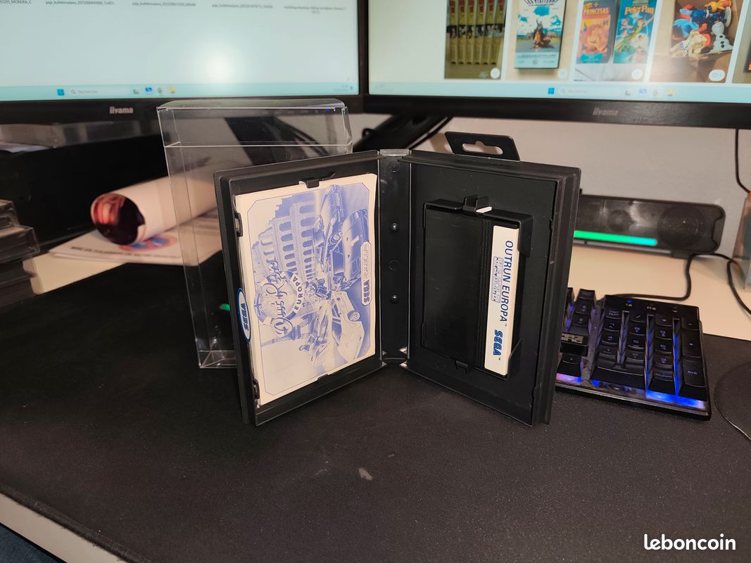 Jeu Sega Master System Out Run Europa – Bon état – Sans Notice