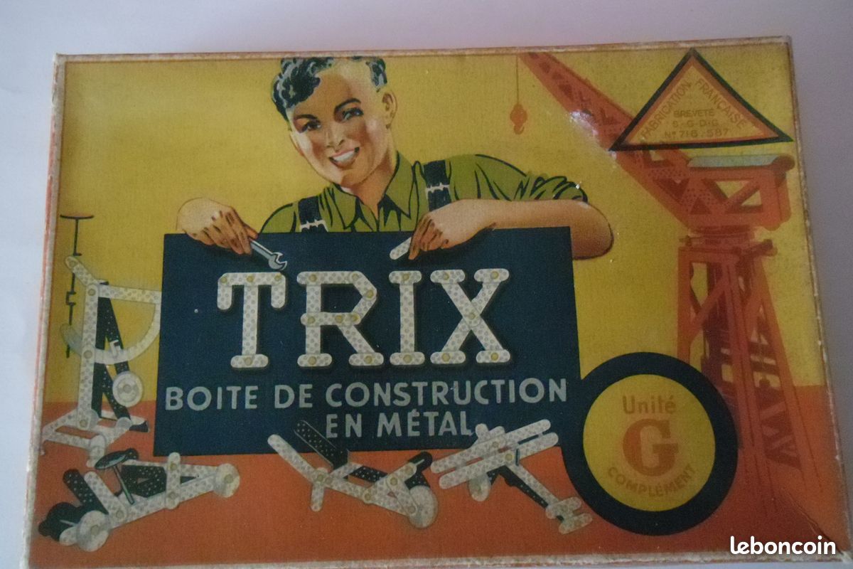 2 anciennes boites de mécano Trix (image 7)