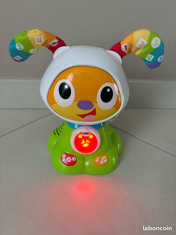 Robot d'apprentissage bébé Fisher Price Bebo le Chien (image 1)