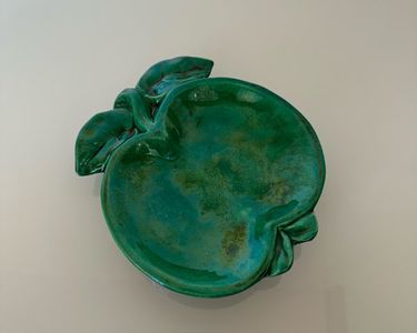 VIDE POCHE EN forme de POMME en LAITON vintage Cendrier EUR 15,00 - FR