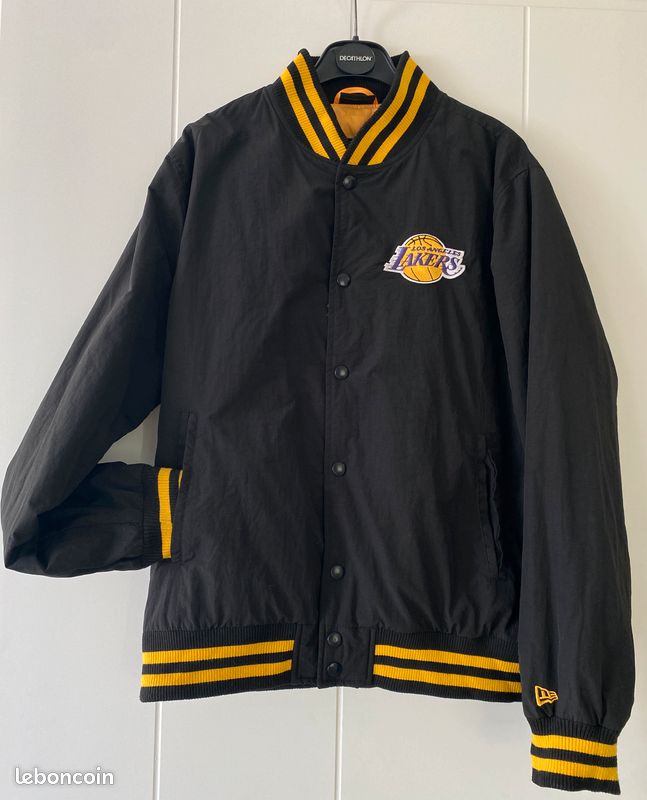 New Era Veste Lakers Homme Veste Bomber Noir Homme New Era Nba Lakers