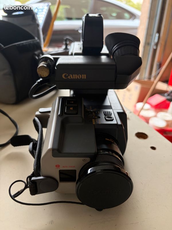 Lot Vintage Caméscope Canon Canovision 8 VM-E1 + Accessoires (image 5)