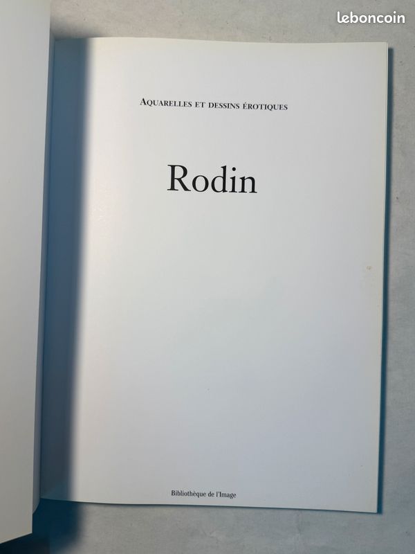Aquarelles et dessins érotiques Rodin – Bibliothèque de l