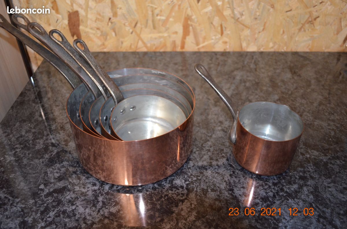 Service casseroles en cuivre (image 3)