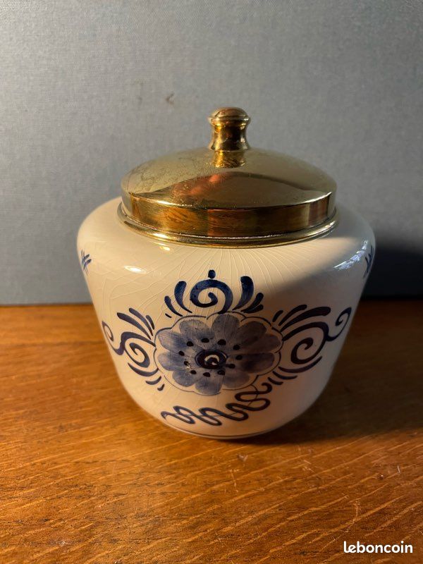 Pot à tabac faïence de Delft (image 2)