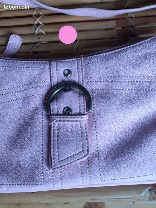 Sac à main rose (image 4)