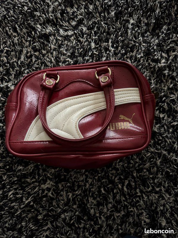 Sac vintage puma rouge Accessoires Bagagerie