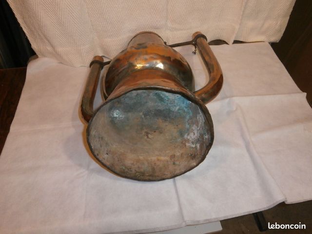 Ancien chauffe-bain en cuivre (image 2)