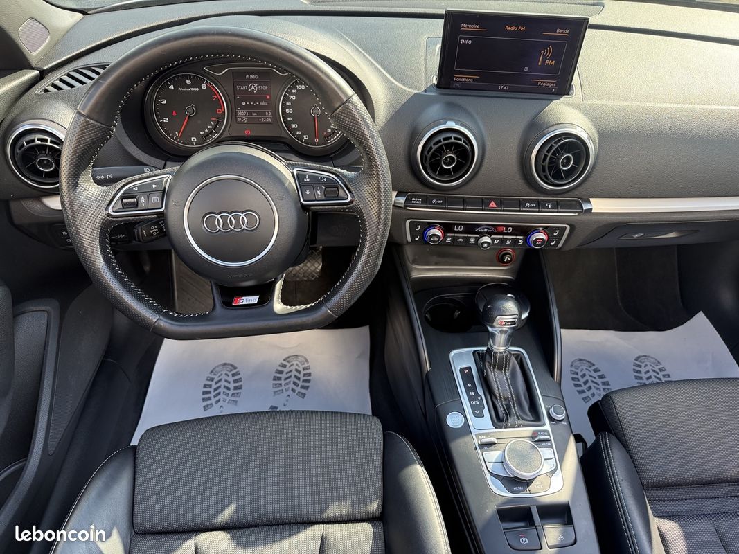 Audi A3 CABRIOLET 1.8 TFSI 180CH S LINE S TRONIC 7 (image 10)