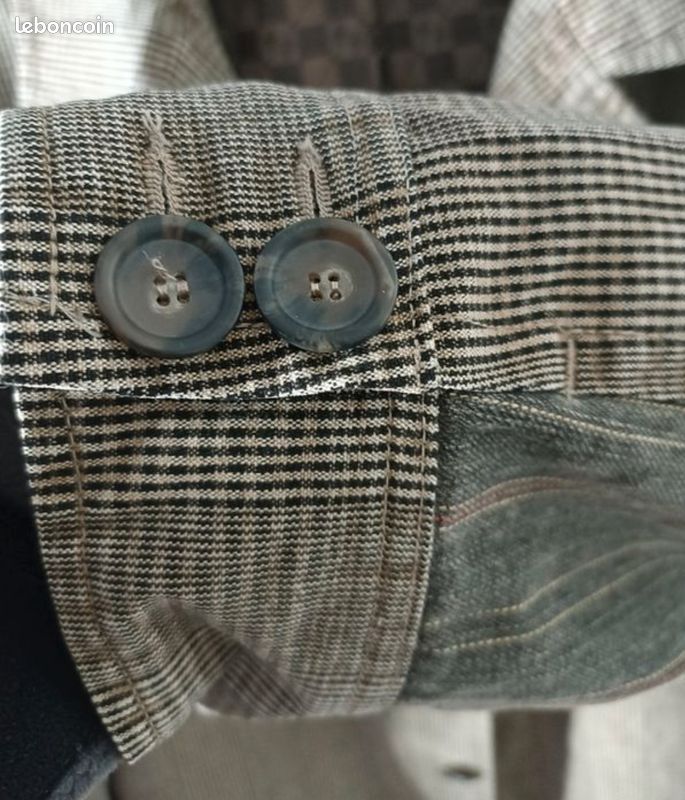 Blouson En Jean New Man Taille 52 - Style Décontracté 3 En 1 - Vintage Pour Homme