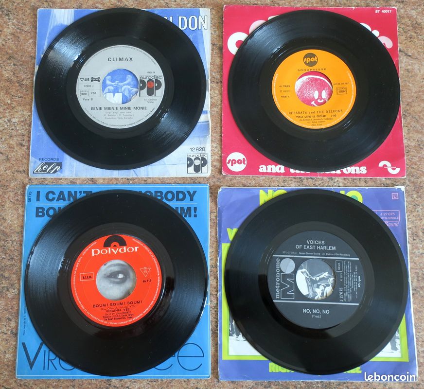 Lot de 4 disques vinyles 45T SP SOUL FUNK fin 60's début 70's (image 3)