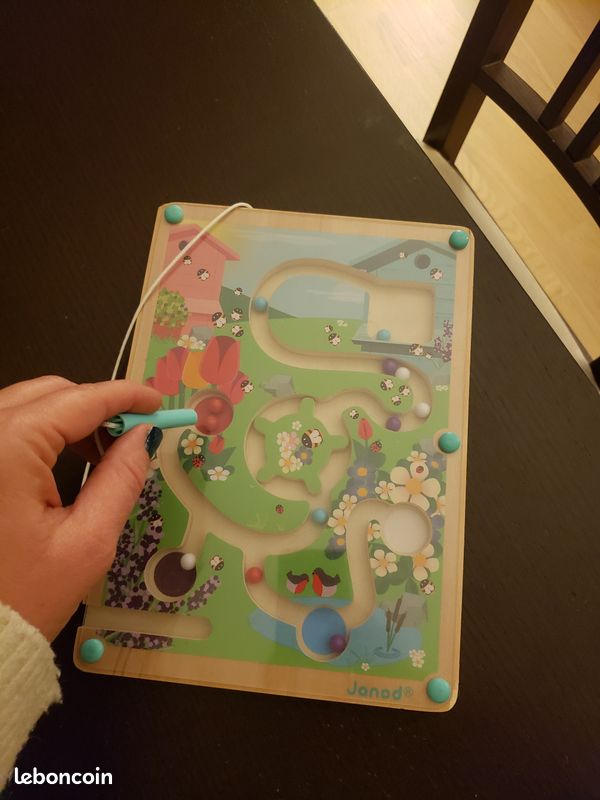 Jeu d'éveil - Labyrinthe à billes dès 2 ans (image 2)