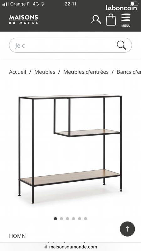Vente console entrée (image 1)